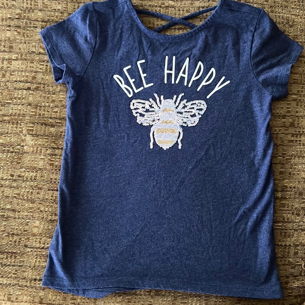 The Children’s Place Girls “Be Happy” Shirt